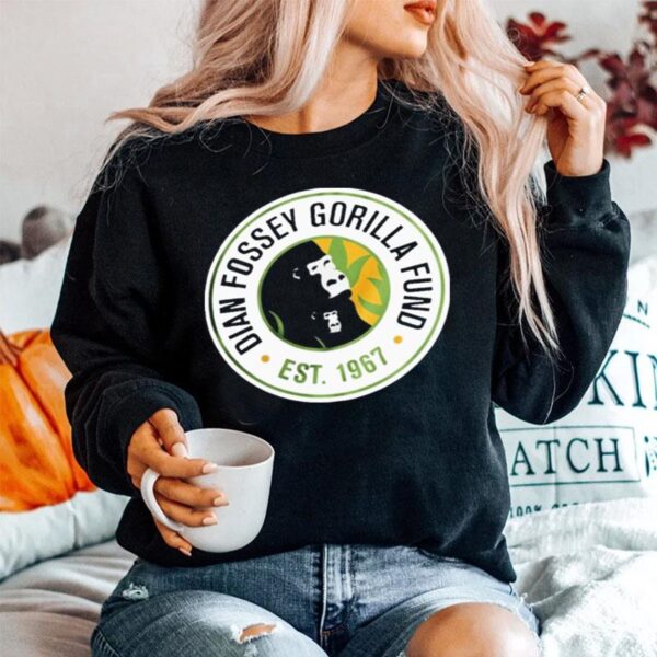 Dian Fossey Gorilla Fund Apes Together Strong Est 1967 Sweater