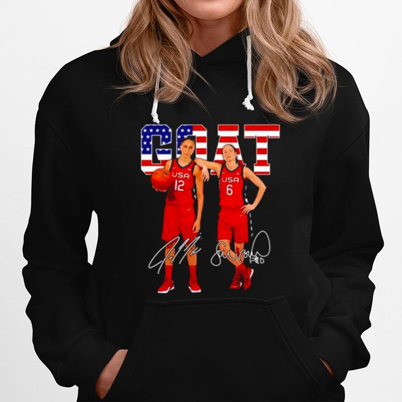 Diana Taurasi Sue Bird Goat Team Usa Legend Seattle Storm Hoodie