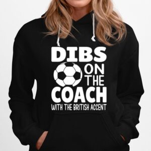 Dibs On The Coach Soccer Saying Soccer Mom Family Hoodie