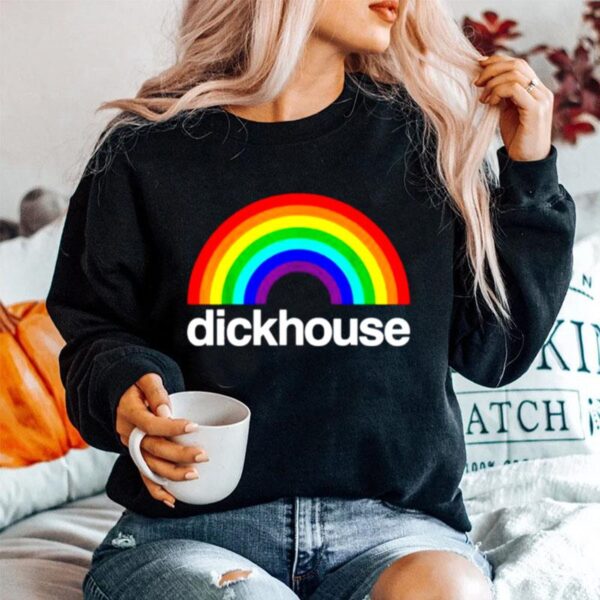 Dickhouse Rainbow Pride Lgbt Sweater