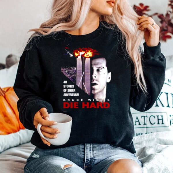 Die Hard Bruce Willis 40 Stories Of Sheers Adventure Sweater