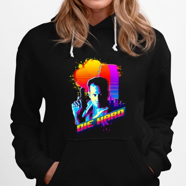 Die Hard Live Softer Retro Hoodie