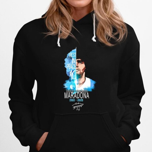 Diego Maradona Argentina Legend Rest In Peace Hoodie