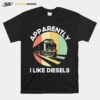 Diesel Locomotive Model Train Enthusiasts Diesel Train T-Shirt