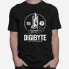 Digibyte To The Moon Btc Dgb Bitcoin Crypto T-Shirt