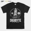 Digibyte To The Moon Btc Dgb Bitcoin Crypto T-Shirt