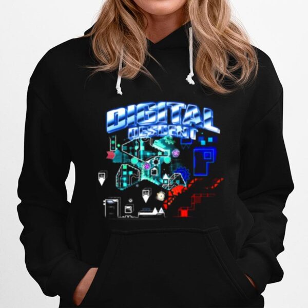 Digital Descent Geometry Dash Hoodie