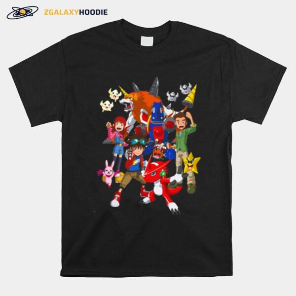 Digital Monsters Tees Fan Art Awesome Gift For Lovers Digimon T-Shirt