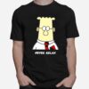 Dilbert Never Relaxes T-Shirt