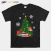 Ding A Ling Wolf Around The Christmas Tree T-Shirt