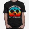 Dink Responsibly Dont Get Smashed Vintage T-Shirt