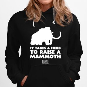 Dino Dana White Mammoth Hoodie