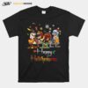 Dino T Rex Happy Hallothanksmas T-Shirt