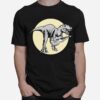 Dinosaur And Electric Guitar Tyrannosaurus Music Retro T-Shirt