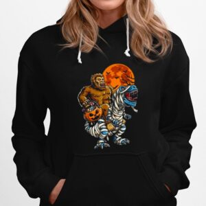 Dinosaur Bigfoot Halloween Hoodie