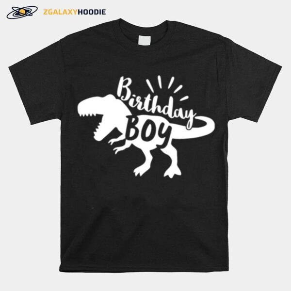 Dinosaur Birthday Boy T-Shirt