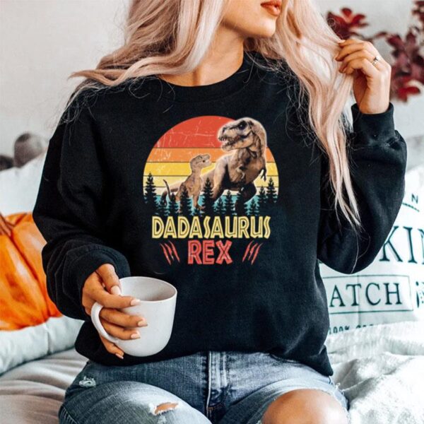 Dinosaur Daddysaurus Rex Vintage Sweater