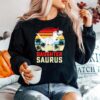 Dinosaur Daughter Saurus Vintage Sweater