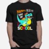 Dinosaur Happy 100 Days Of School T-Shirt