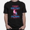 Dinosaur If Im Spoiled Its My Nanas Fault Saw It T-Shirt