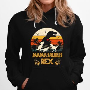 Dinosaur Mamasaurus Rex Vintage Hoodie