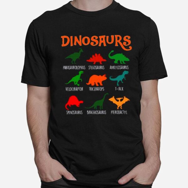 Dinosaur Species T-Shirt