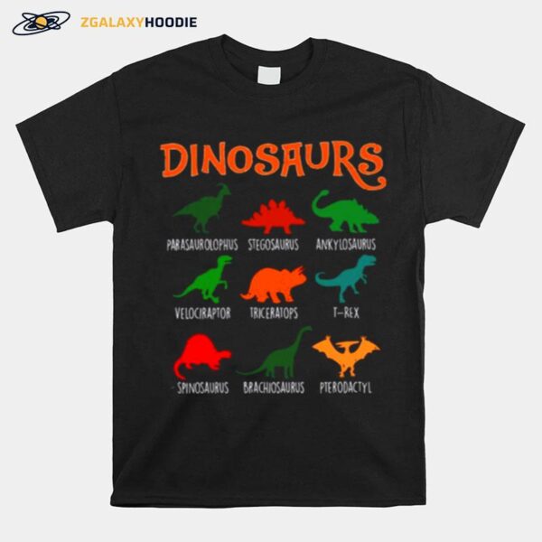 Dinosaur Species T-Shirt