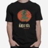 Dinosaur The Karat Rex Japanese Sunset Halloween T-Shirt