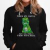 Dinosaur Touch My Coffee And I Will Drink It From Your Skull Hoodie