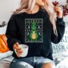 Dinosaur Ugly Christmas T Rex Holiday Sweater