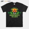 Dinosaurs Eat Man Woman Inherits The Earth T-Shirt