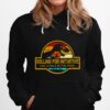 Dinosaurus Trex Rolling For Initiative Like A Walk In The Park Vintage Hoodie