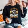 Dirt Track Racing Race Sprint Car Vintage Beer Sweater