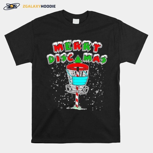 Disc Golf Lover Merry Discmas T-Shirt