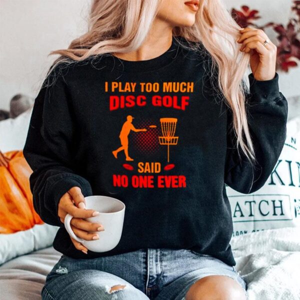 Disc Golf Lover Sweater