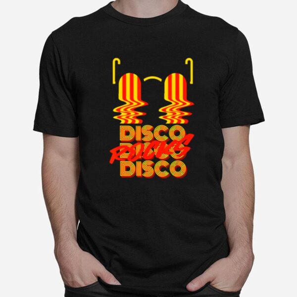 Disco Rocks Retro Groovy Psychedelic 70S Dance T-Shirt