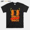 Disco Rocks Retro Groovy Psychedelic 70S Dance T-Shirt