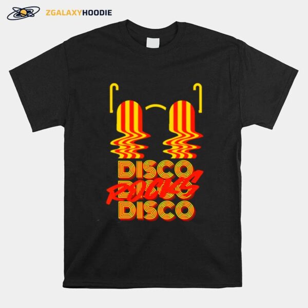 Disco Rocks Retro Groovy Psychedelic 70S Dance T-Shirt