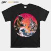 Discover Japan Mechagodzilla Vs Godzilla T-Shirt