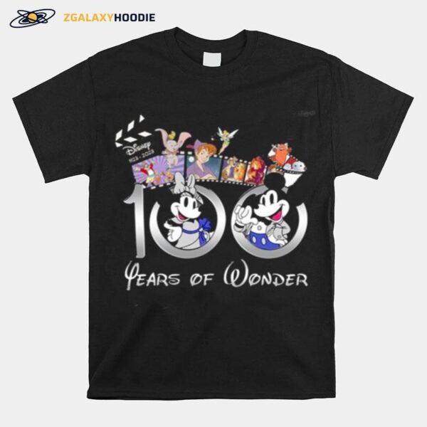 Disney 100 Years Of Wonder 100Th Anniversary Magical 1923 %E2%80%93 2023 T-Shirt