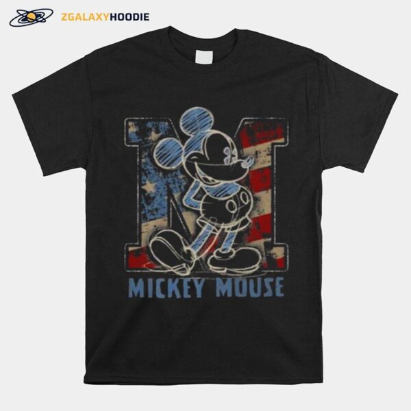 Disney Americana Mickey Mouse Sketch T-Shirt