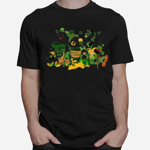 Disney And Friends Disney Coffee Latte St Patricks Day 2023 T-Shirt