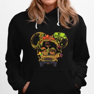 Disney Animal Kingdom Mickey And Minnie Hoodie