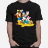 Disney Classic Group Pose Mickey Mouse Donald Duck Goofy T-Shirt