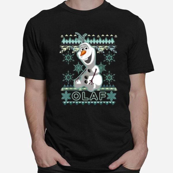 Disney Frozen Olaf Ugly Christmas T-Shirt