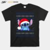 Disney Lilo Stitch Christmas Stitch Ugly Christmas T-Shirt