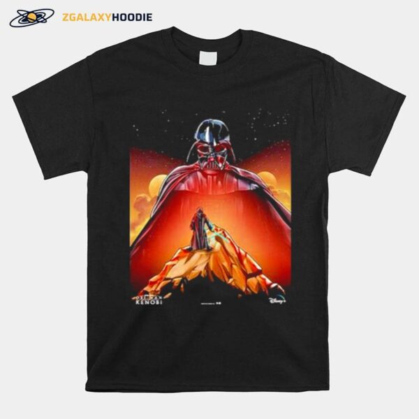 Disney Marvel Studio Star Wars Obi Wan Kenobi Vs Darth Vader T-Shirt