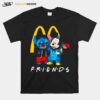 Disney Mickey Mouse And Baby Stitch Friends With Mc Donalds T-Shirt