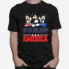 Disney Mickey Mouse God Bless America Happy Independence Day T-Shirt