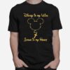 Disney Mickey Mouse In My Veins Jesus In My Heart T-Shirt